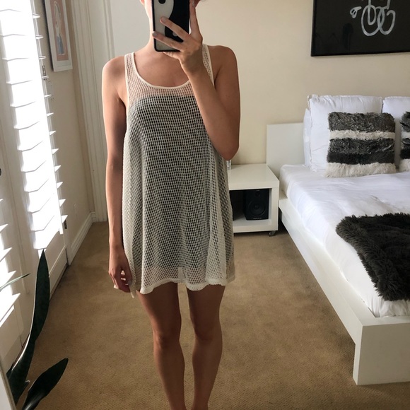 NET MINI DRESS - Picture 3 of 3